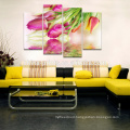 Hot Sale Flower Canvas Art/4 Pannel Canvas Prints for Home Decor/Cheap Art Print